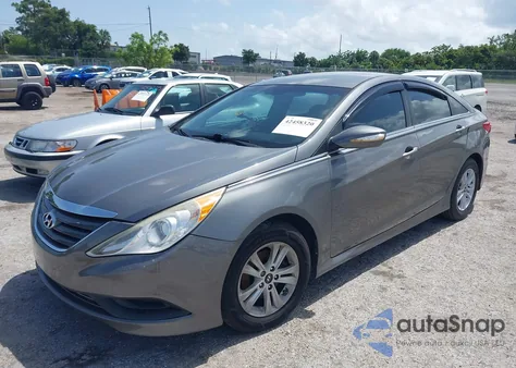 2014 Hyundai Sonata Gls из США, поврежденный, VIN 5NPEB4AC1EH896853